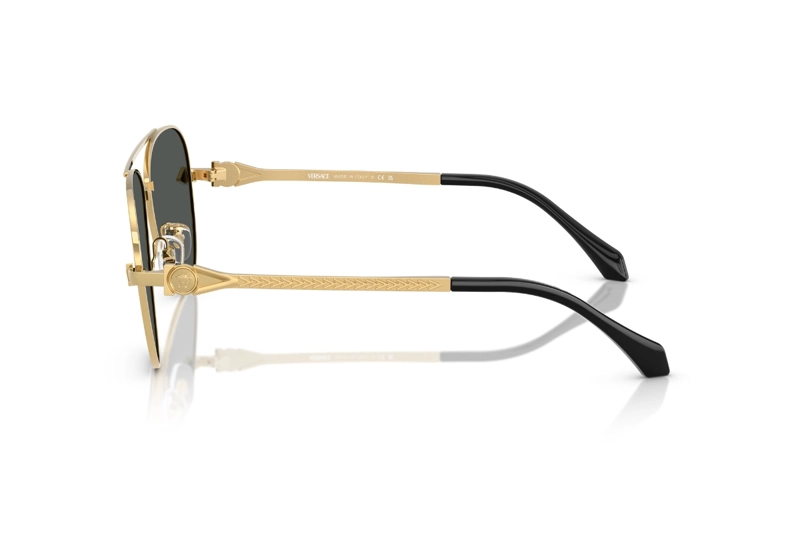 LENTES DE SOL DORADO VERSACE - 3