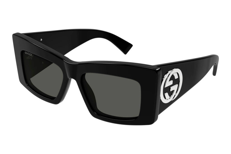 LENTES DE SOL NEGRO GUCCI - 1