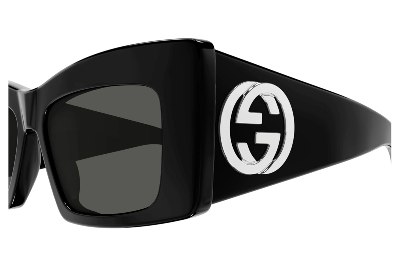 LENTES DE SOL NEGRO GUCCI - 3