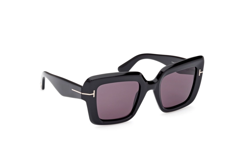 LENTES DE SOL ESME NEGRO BRILLANTE TOM FORD - 8