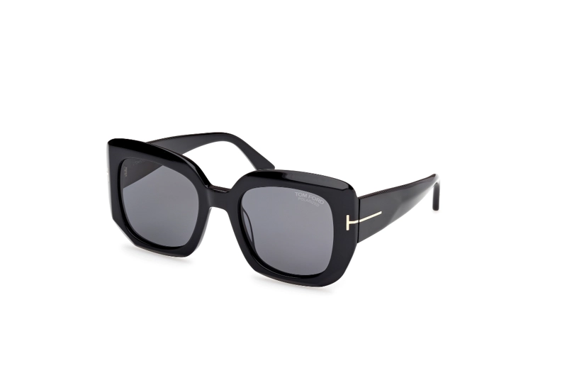 LENTES DE SOL CARLA-02 NEGRO POLARIZADOS TOM FORD - 1