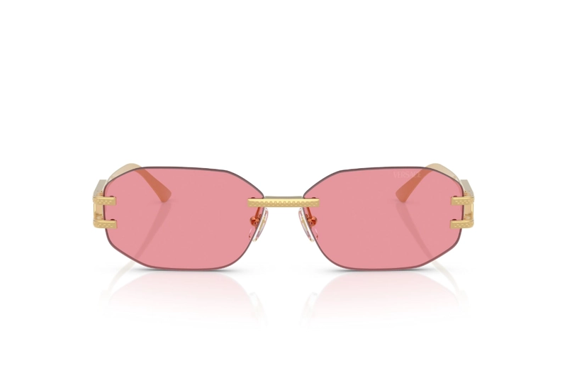 LENTES DE SOL DORADO VERSACE - 1