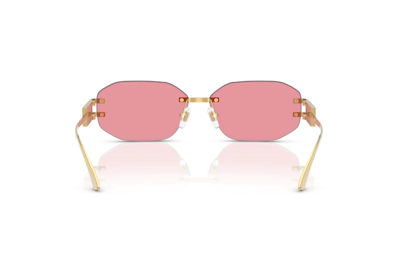 LENTES DE SOL DORADO VERSACE - 4