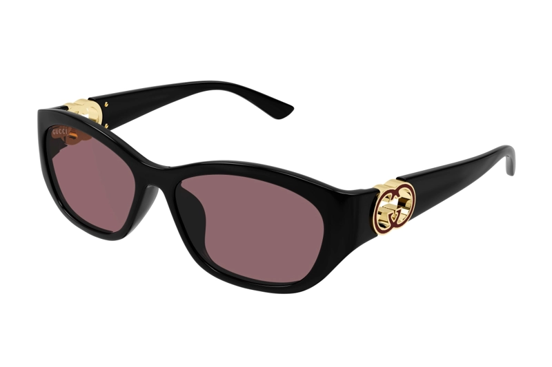 LENTES DE SOL NEGRO GUCCI - 1