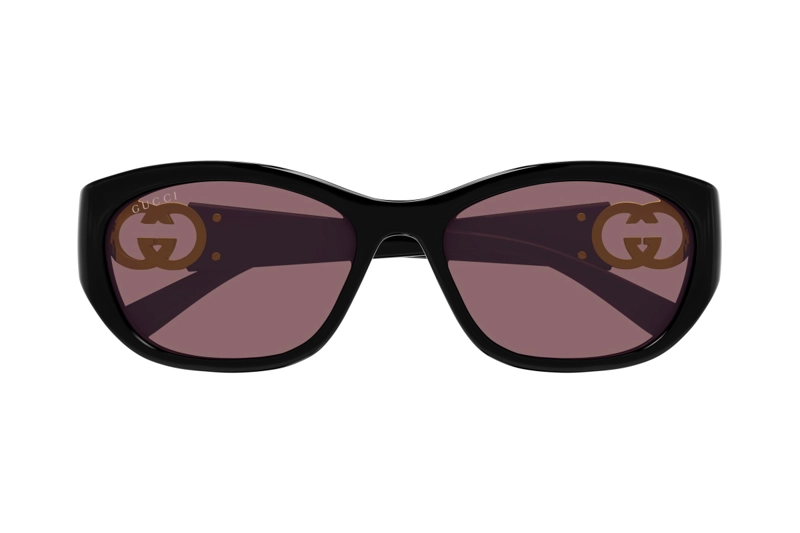 LENTES DE SOL NEGRO GUCCI - 2