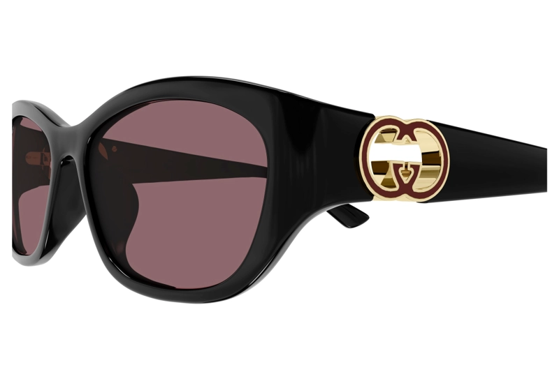 LENTES DE SOL NEGRO GUCCI - 3