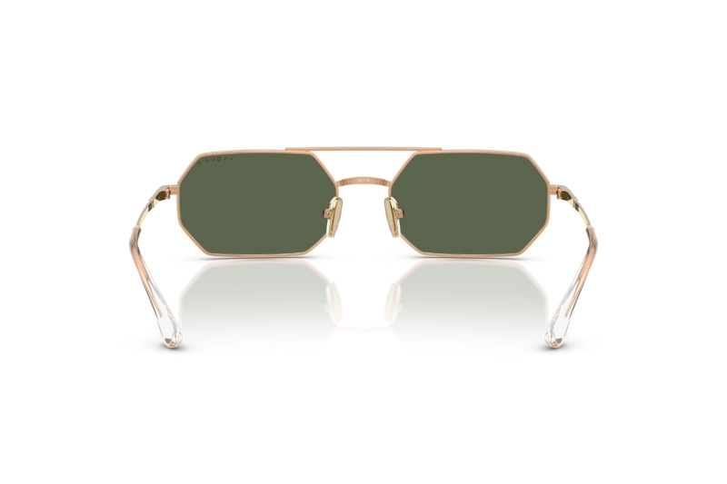 LENTES DE SOL DORADO POLARIZADOS VOGUE EYEWEAR - 4