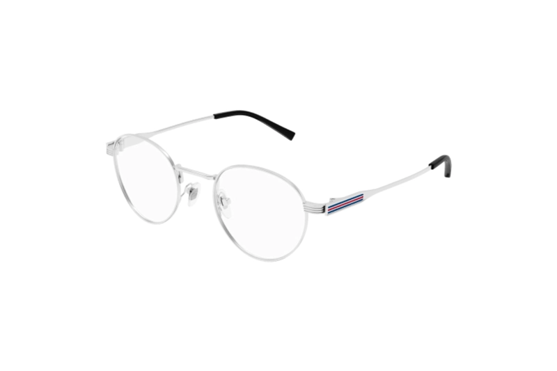 LENTES OPTICOS PLATEADO GUCCI - 1