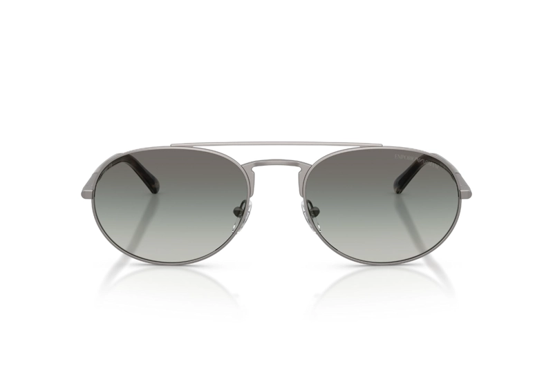 LENTES DE SOL PLATEADO DEGRADADOS EMPORIO ARMANI - 1