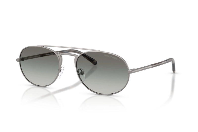 LENTES DE SOL PLATEADO DEGRADADOS EMPORIO ARMANI - 2