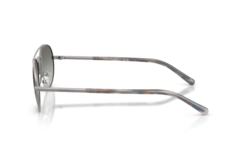 LENTES DE SOL PLATEADO DEGRADADOS EMPORIO ARMANI - 3