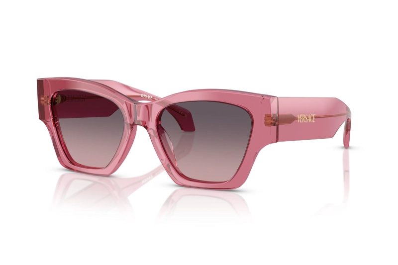 LENTES DE SOL SIGNATURE ROSADO DEGRADADOS VERSACE - 1