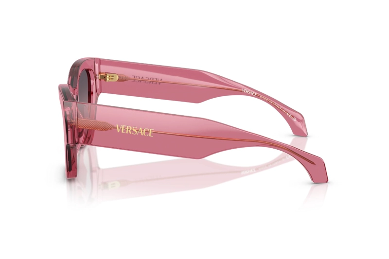 LENTES DE SOL SIGNATURE ROSADO DEGRADADOS VERSACE - 3