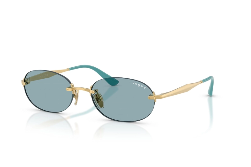 LENTES DE SOL DORADO VOGUE - 2