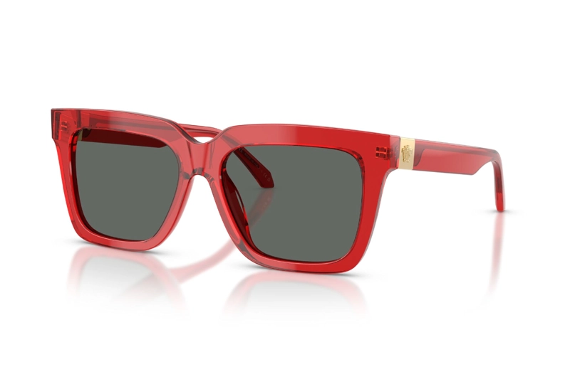 LENTES DE SOL MEDUSA PLAQUE ROJO VERSACE - 1