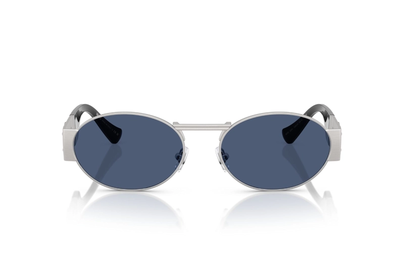 LENTES DE SOL MEDUSA DECO PLATEADO VERSACE - 2