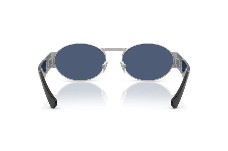 LENTES DE SOL MEDUSA DECO PLATEADO VERSACE - 4