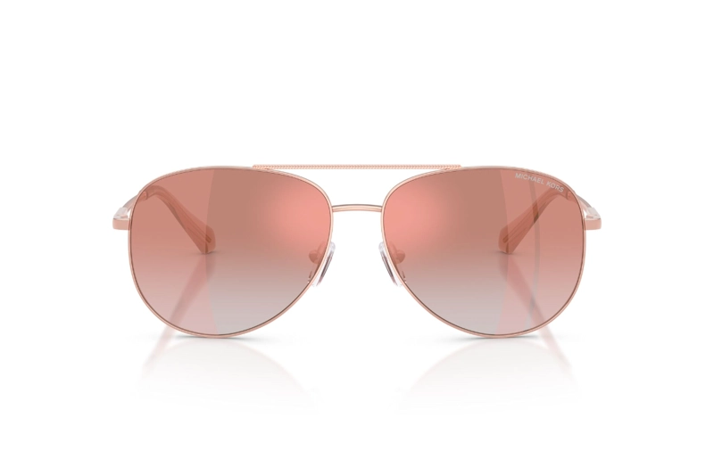 LENTES DE SOL PERLEDO ROSADO ESPEJADOS DEGRADADOS MICHAEL KORS - 1