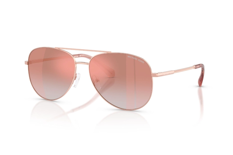 LENTES DE SOL PERLEDO ROSADO ESPEJADOS DEGRADADOS MICHAEL KORS - 2
