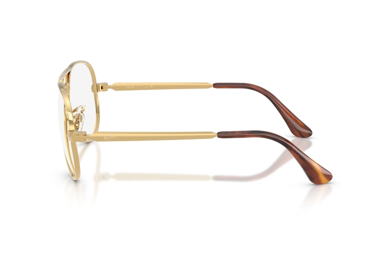 LENTES OPTICOS AVIATOR MAX DORADO RAY-BAN OPTICAL - 3