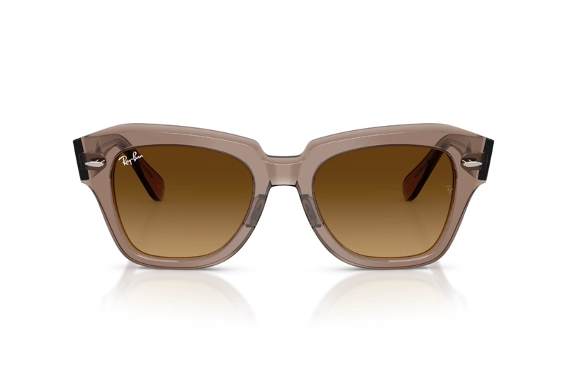 LENTES DE SOL STATE STREET MARRON DEGRADADOS RAY-BAN - 1