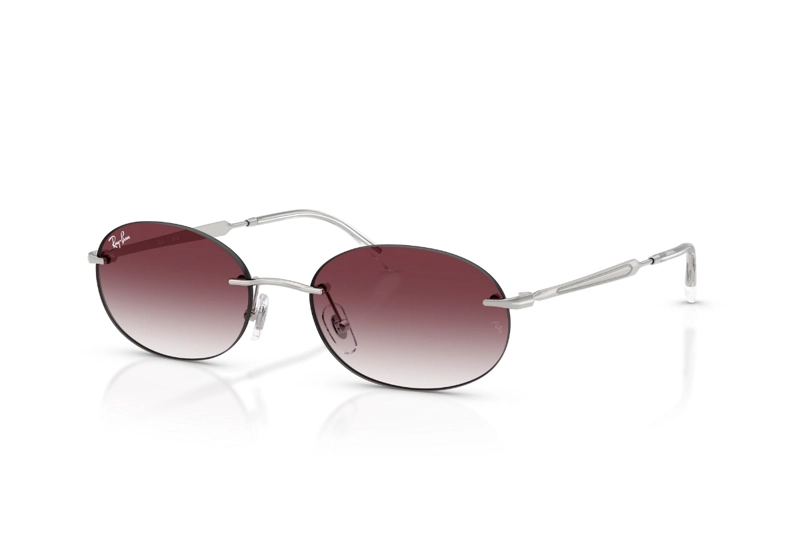 LENTES DE SOL PLATEADO DEGRADADOS RAY-BAN - 2