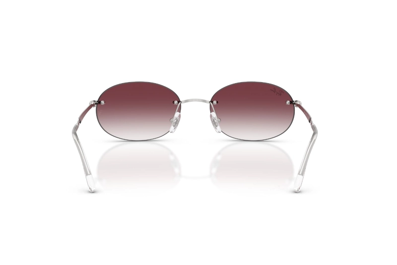 LENTES DE SOL PLATEADO DEGRADADOS RAY-BAN - 4