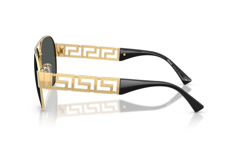 LENTES DE SOL GRECA DORADO VERSACE - 3