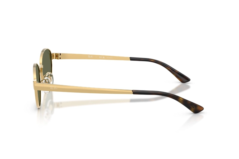 LENTES DE SOL DORADO POLARIZADOS RAY-BAN - 3