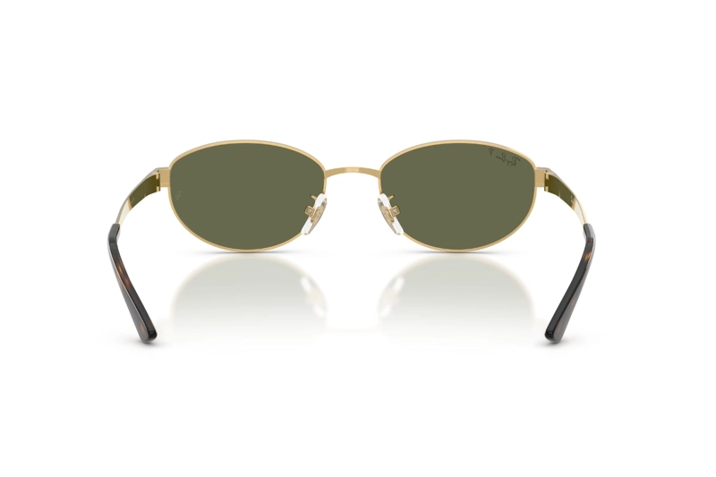 LENTES DE SOL DORADO POLARIZADOS RAY-BAN - 4