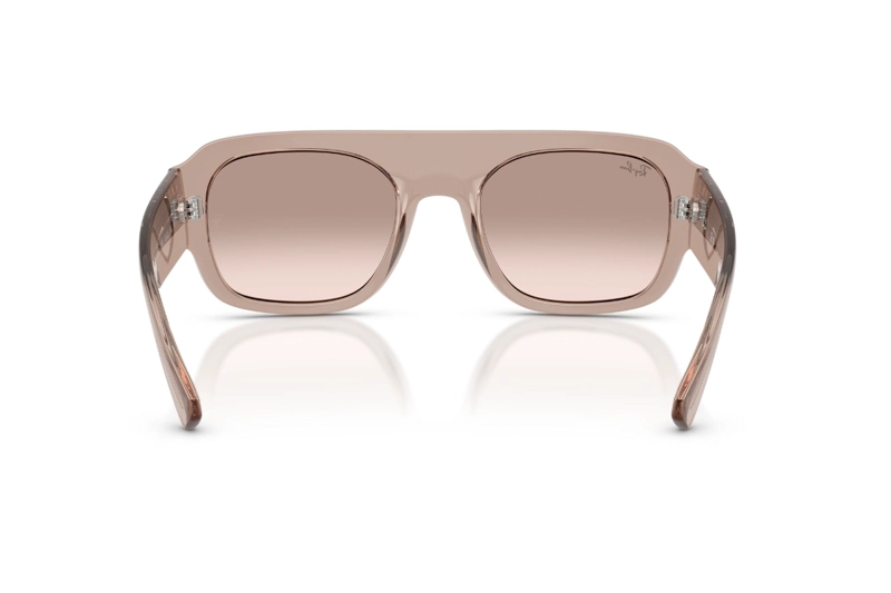 LENTES DE SOL MARRON ESPEJADOS DEGRADADOS RAY-BAN - 4