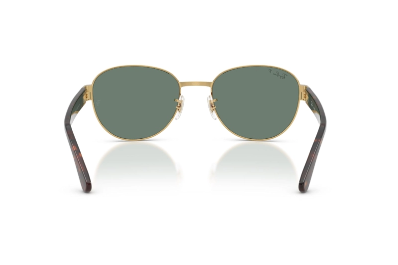 LENTES DE SOL DORADO POLARIZADOS RAY-BAN - 4