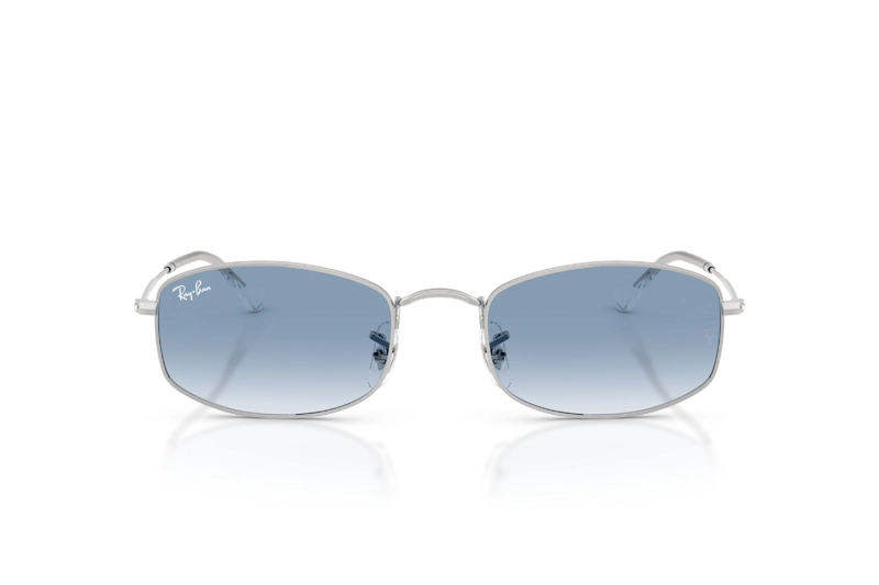 LENTES DE SOL PLATEADO DEGRADADOS RAY-BAN - 1