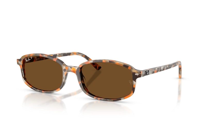LENTES DE SOL MARRON POLARIZADOS RAY-BAN - 2