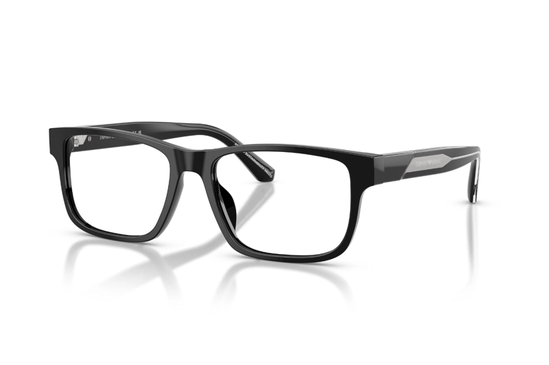 LENTES OPTICOS NEGRO EMPORIO ARMANI - 2