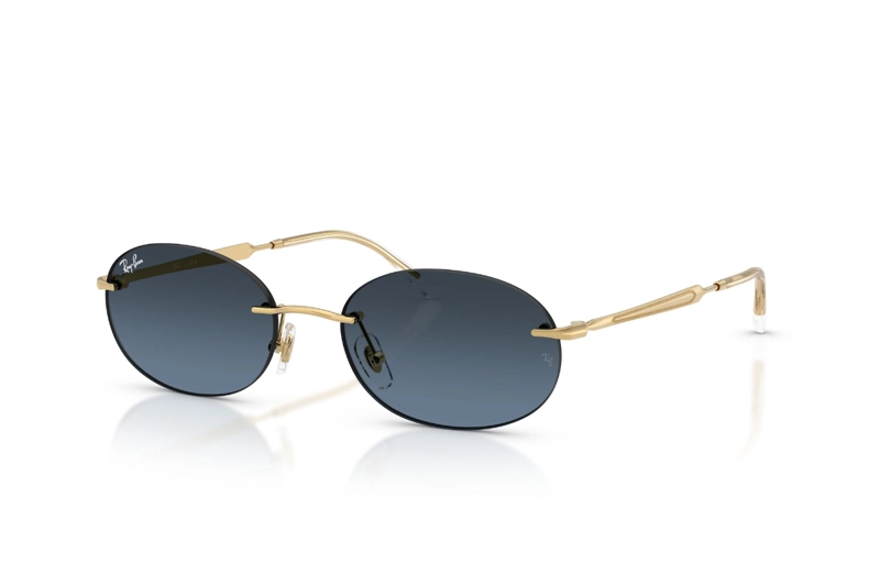 LENTES DE SOL DORADO DEGRADADOS RAY-BAN - 2