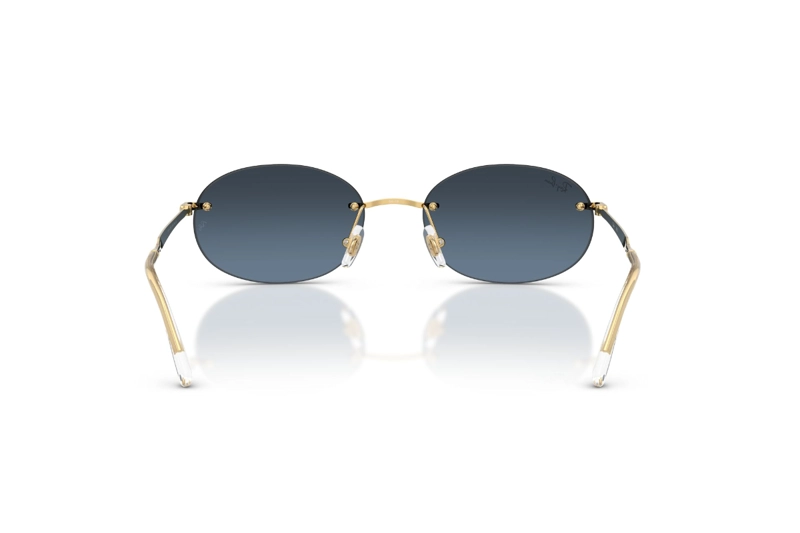 LENTES DE SOL DORADO DEGRADADOS RAY-BAN - 4