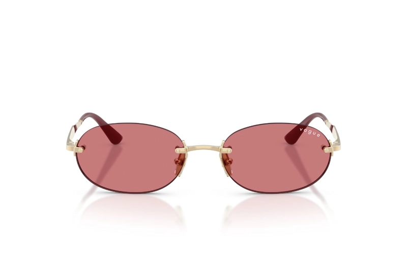 LENTES DE SOL DORADO VOGUE - 1