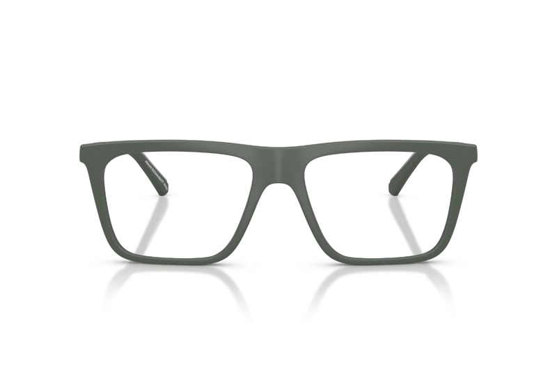LENTES OPTICOS CON 2 CLIP-ON VERDE EMPORIO ARMANI - 1