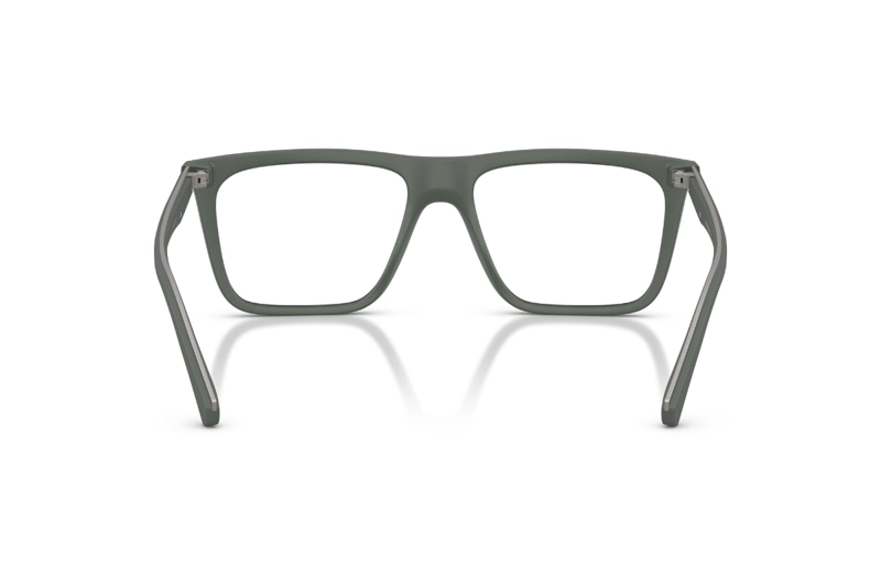LENTES OPTICOS CON 2 CLIP-ON VERDE EMPORIO ARMANI - 4