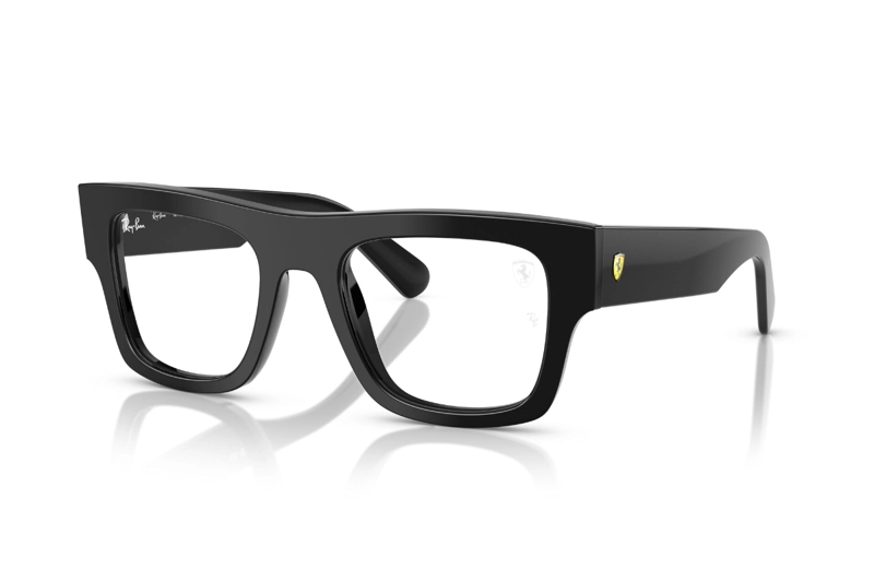 LENTES OPTICOS NEGRO RAY-BAN FERRARI - 2