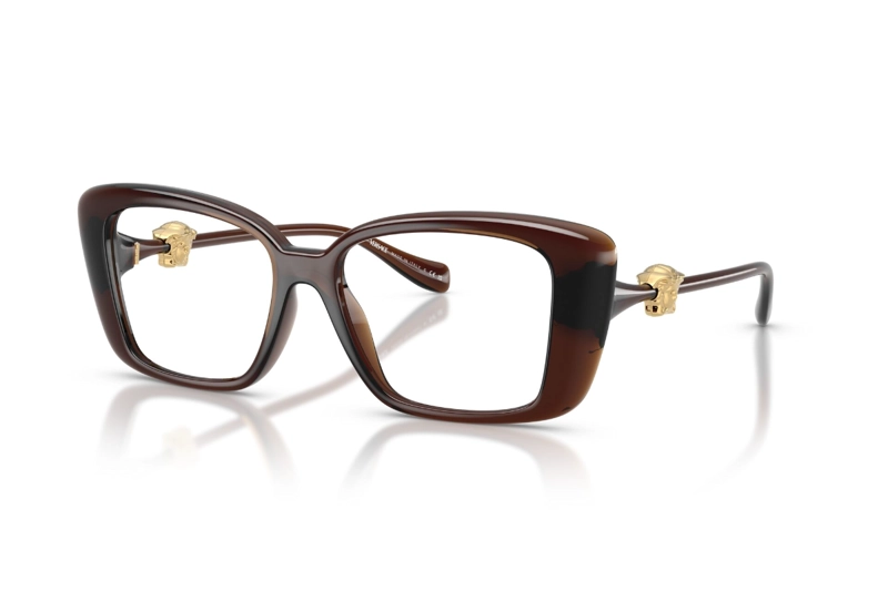 LENTES OPTICOS MEDUSA MARRON VERSACE - 1