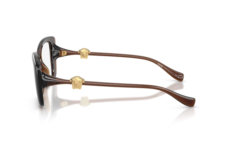 LENTES OPTICOS MEDUSA MARRON VERSACE - 3