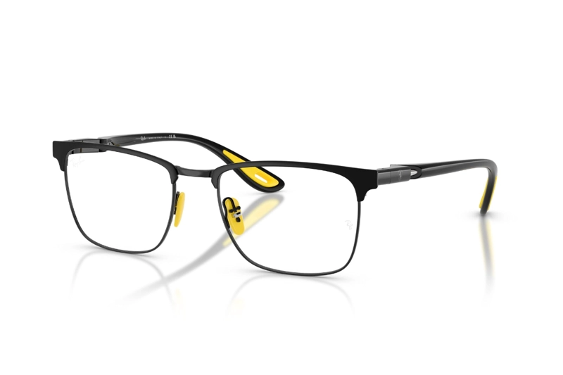 LENTES OPTICOS NEGRO RAY-BAN FERRARI - 2