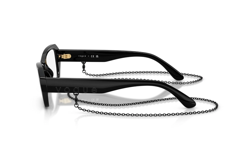 LENTES OPTICOS NEGRO VOGUE - 3