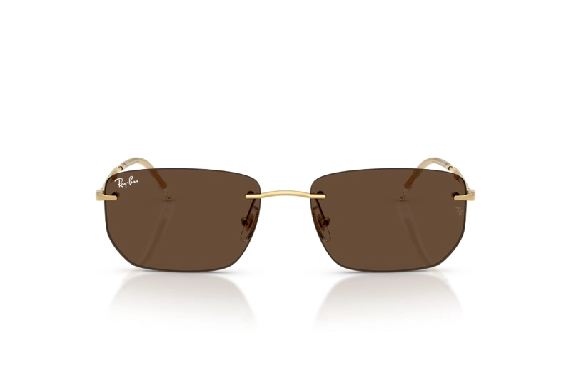 LENTES DE SOL DORADO RAY-BAN - 1