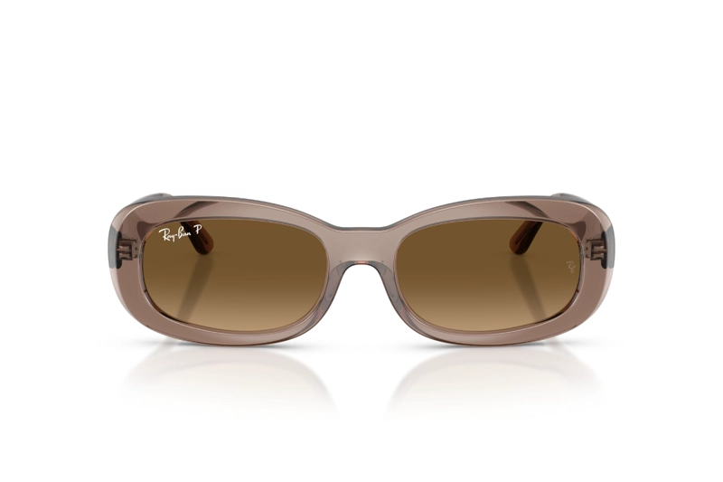 LENTES DE SOL THE BOLD GRIS POLARIZADOS DEGRADADOS RAY-BAN - 1