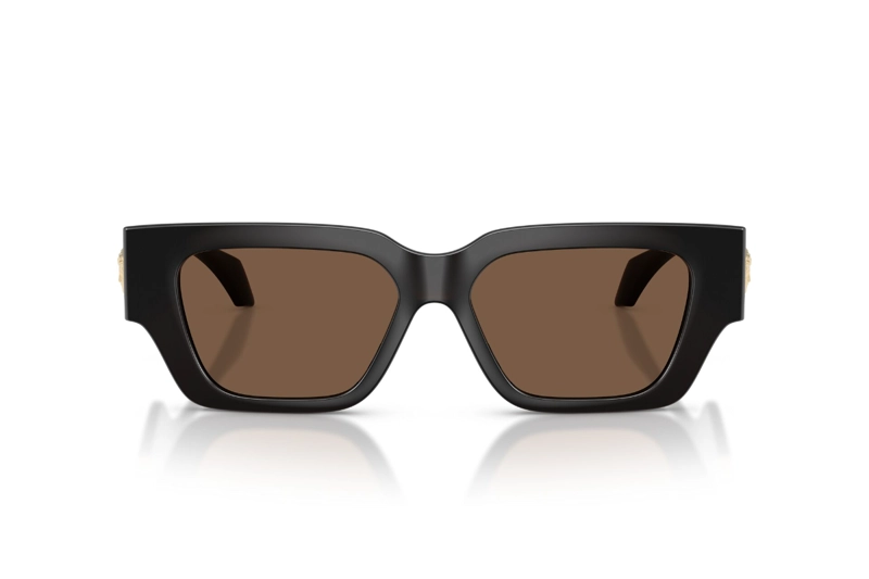 LENTES DE SOL MEDUSA PLAQUE MARRON VERSACE - 1