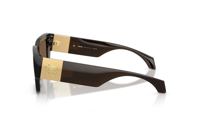 LENTES DE SOL MEDUSA PLAQUE MARRON VERSACE - 3