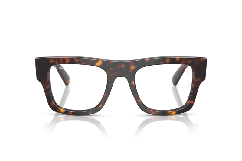 LENTES OPTICOS HAVANA RAY-BAN FERRARI - 1